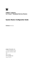 Juniper JUNOSe 11.1 Configuration manual