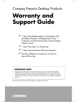 Compaq Presario Series Support Manual