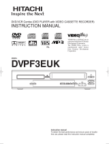 Hitachi DVPF3EUK User manual