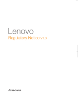 Lenovo B570 Important information