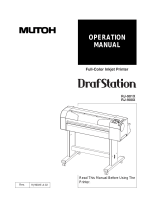 MUTOH DrafStation RJ-900X Operating instructions