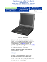 Compaq Presario 1900 - Notebook PC Maintenance And Service Manual