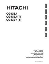 Hitachi CG47EJ (T) Owner's manual