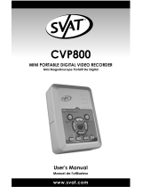 SVAT Electronics CVP800 User manual