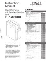 Hitachi EP-A8000 User manual