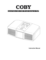 Coby IR850 - Wireless Internet Radio System User manual