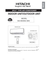 Hitachi RAC-18SH2 User manual