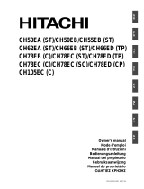 Hitachi CH 78EC (ST) Owner's manual