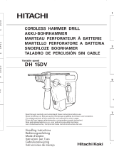 Hitachi DH 15DV Handling Instructions Manual