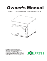 ACP MENUMASTER Xpress MXP5223TLT Owner's manual