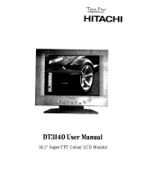 Hitachi DT3140 User manual