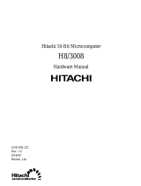 Hitachi H8/3008 User manual