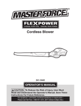 MasterForce FlexPower 241-0443 User manual