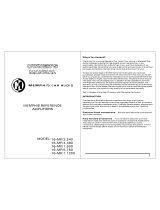 Memphis 16-MR 1.1200 Owner's manual