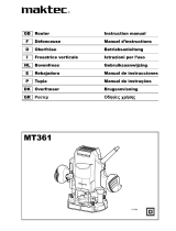 Maktec MT361 User manual