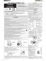 Hitachi RAC-25FXB Installation guide