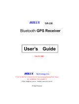 Holux GR-230 User manual