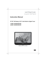 Hitachi L22H01 UW User manual