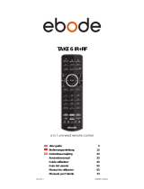 Ebode TAKE 6 IR+RF User manual