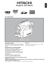 Hitachi DZ-HS500SW User manual