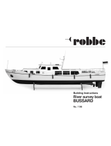 ROBBE BUSSARD river survey boat 1196 Building Instructions