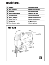Maktec MT431 Owner's manual