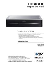 Hitachi AVC08U - Digital TV Tuner Owner's manual