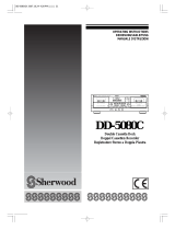 Sherwood DD-5080C Operating Instructions Manual