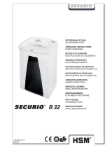 HSM SECURIO B32 User manual