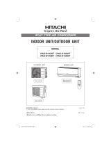 Hitachi RAC-S13CDT User manual