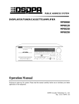 DSPPA MP8006II Operating instructions