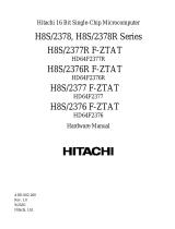 Hitachi H8S/2377R F-ZTAT User manual