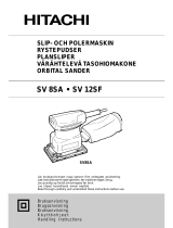 Hitachi SV 8SA Handling Instructions Manual