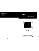 Coby DP700 User manual