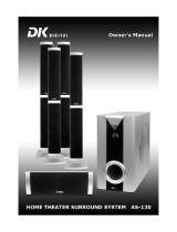 DK Digital AS-120 Owner's manual