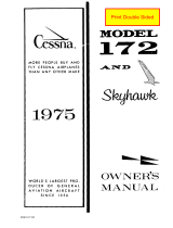 Cessna 1975 172 Skyhawk Owner's manual