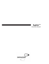 Datalogic Lynx D User manual