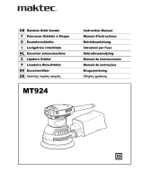 Makita MT924 Owner's manual