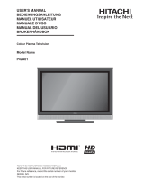 Hitachi P42A01 User manual