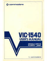 Commodore vic-1540 User manual