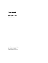 Compaq CL380 - ProLiant - 256 MB RAM Software User's Manual