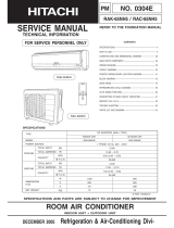Hitachi RAK-65NH5 User manual