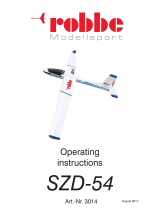 ROBBE SZD-54 Operating Instructions Manual