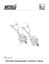 MTD Tiller Operating Instructions Manual