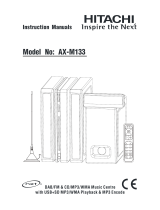 Hitachi AX-M133 s Instruction manuals