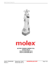 Molex 63816-0250 Operating instructions