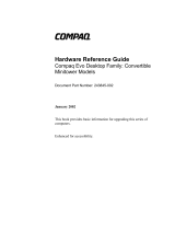 Compaq Evo D300 - Convertible Minitower Hardware Reference Manual