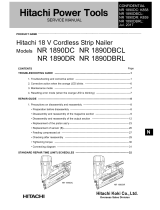 Hitachi NR 1890DR User manual