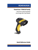 Datalogic PowerScan PD8530 Quick Reference Manual