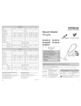 Hitachi CV-SH18 User manual